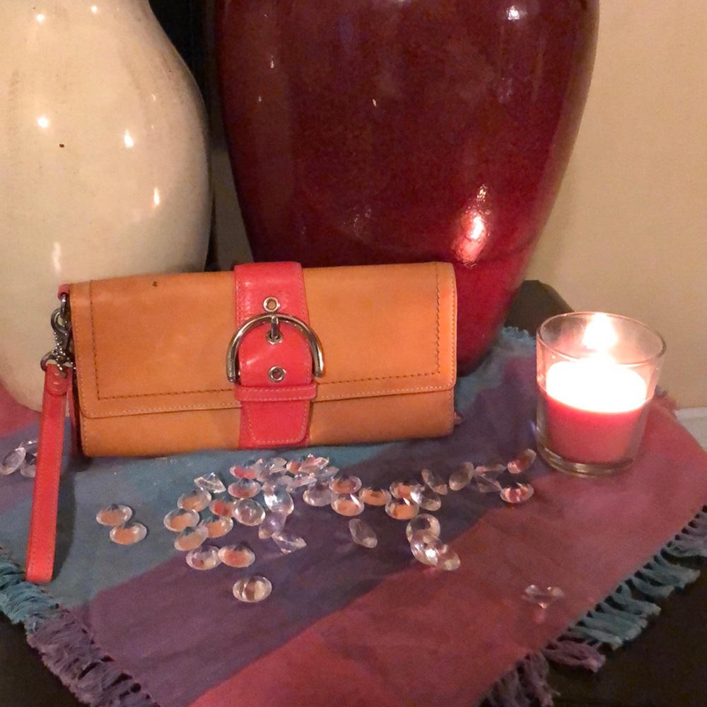Authentic Coach wristlet